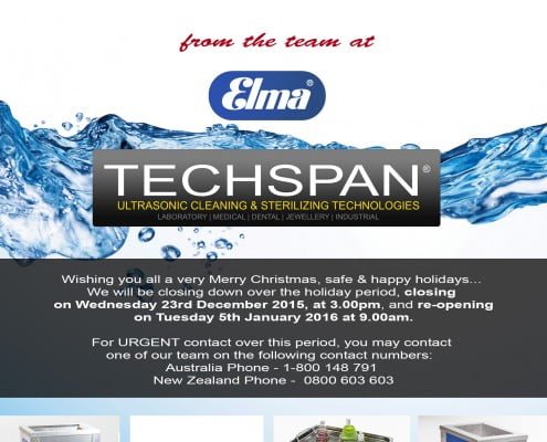 Elma Christmas Shutdown Flyer