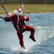 Skydiving Santa small Skydiving Santa Small