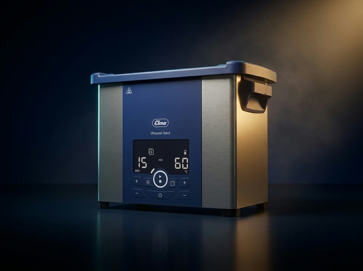 Elmasonic Select premium programmable ultrasonic cleaner