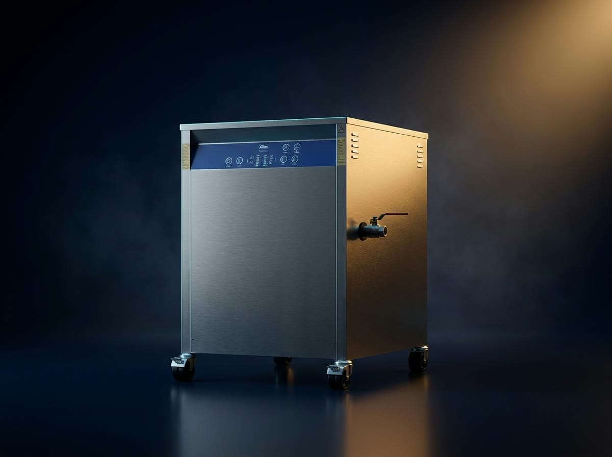 Elmasonic X-tra ST industrial floor-mounted ultrasonic cleaner