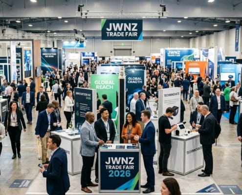 Blog feature image — A wide angle, dynamic shot of the JWNZ Trade