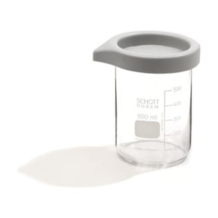 Glass beaker 1000ml with lid for all sizes (except S10)